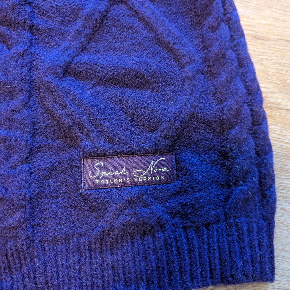 Speak Now (Taylor's Version) Purple Cardigan 💜 Size Md/Lg